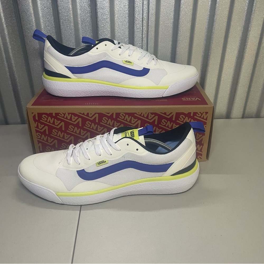 Vans Ultrarange True White Multi Men’s Shoes NEW
